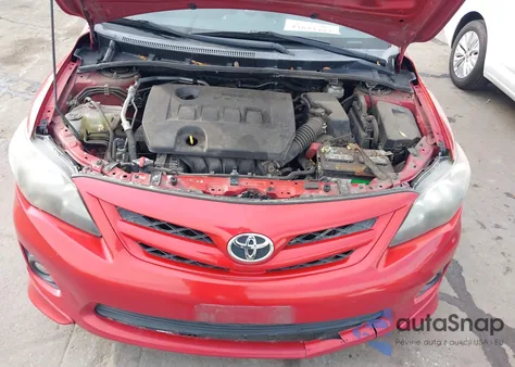 2013 Toyota Corolla S z USA, uszkodzony, nr VIN 5YFBU4EE7DP076223